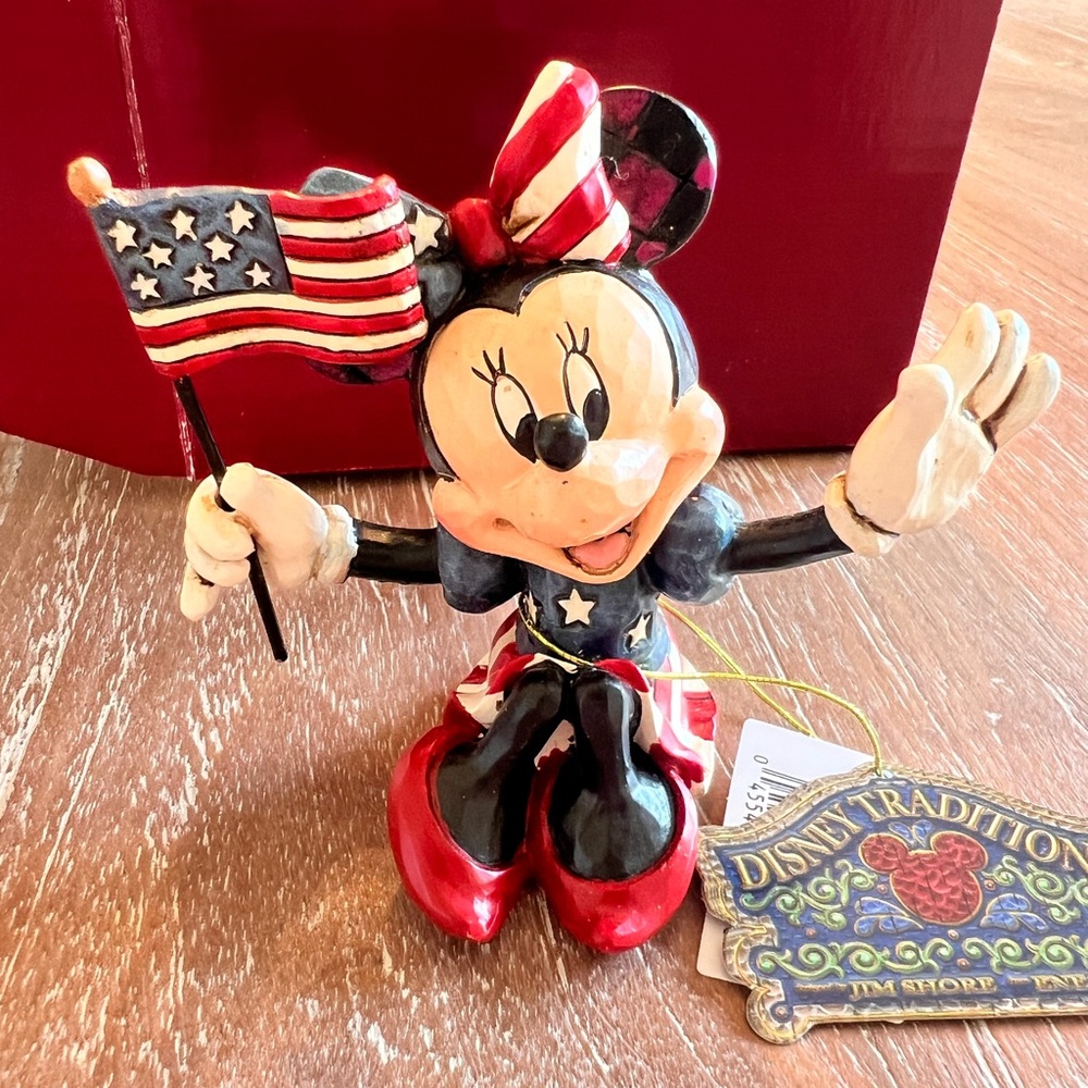 Disney Traditions Minnie Mouse Red Box